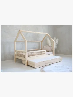 Børnesenge & Tilbehør|Minitude HUDSON Juniorseng 90x190, Natur