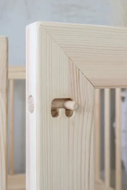 Børnesenge & Tilbehør|Minitude JULIAN Junior-/Montessori-seng 100x200, Natur