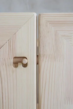 Børnesenge & Tilbehør|Minitude JULIAN Junior-/Montessori-seng 100x200, Natur