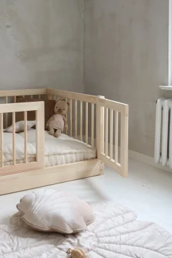 Børnesenge & Tilbehør|Minitude JULIAN Junior-/Montessori-seng 100x200, Natur