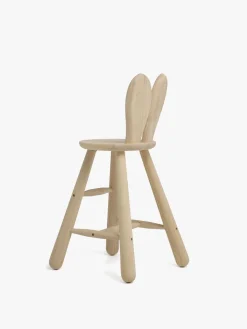 Børn Minitude Børnemøbler-Kanin Juniorstol, Natur