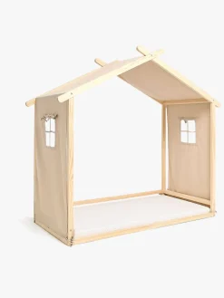 Børnesenge & Tilbehør|Minitude LEVI Juniorseng inkl. BabyMatex Madras Softi Plus 70x140, Natur