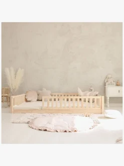 Børnesenge & Tilbehør|Minitude MILES Junior-/Montessori-seng 140x200, Natur