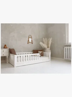 Børnesenge & Tilbehør|Minitude MILES Juniorseng 140x200, Hvid