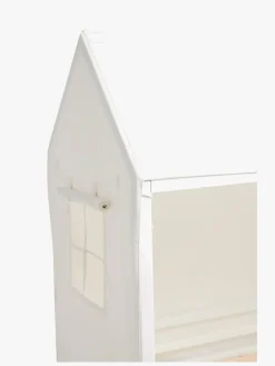 Børnesenge & Tilbehør|Minitude Nordic Jax Husseng 70x140 + Sengehimmel, Hvid