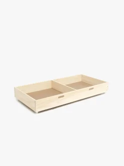 Børn Minitude Børnesenge & Tilbehør-Nordic Jax Juniorseng 70x140 inkl. Sengeskuffe, Natur