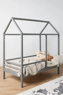 Børn Minitude Børnesenge & Tilbehør-Nordic JAX Juniorseng 70x140 inkl. Sengeskuff, Grå