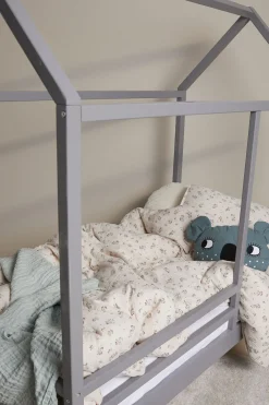 Børnesenge & Tilbehør|Minitude Nordic JAX Juniorseng 70x140, Grå Grå