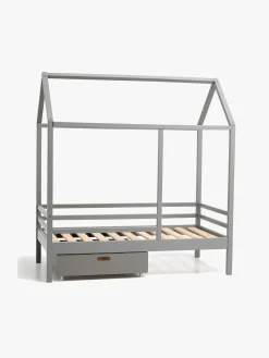 Pakkeløsninger|Minitude Nordic JAX Juniorseng 70x140 inkl. Sengeskuff, Grå