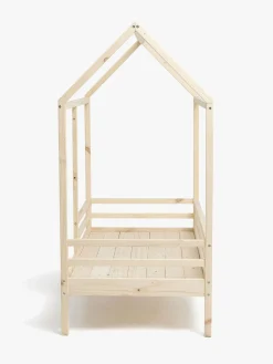 Børnesenge & Tilbehør|Minitude Nordic JAX Juniorseng 70x140, Natur Beige