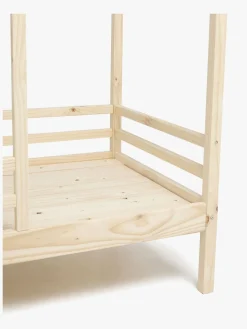 Børnesenge & Tilbehør|Minitude Nordic JAX Juniorseng 70x140, Natur Beige