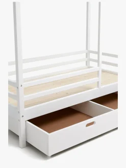 Børn Minitude Børnesenge & Tilbehør-Nordic Jax Juniorseng 70x140 inkl. Sengeskuffe, Hvid