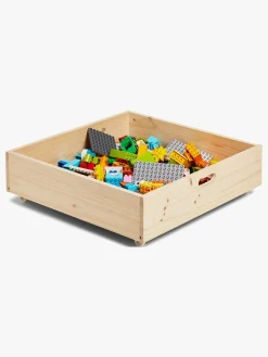 Børnesenge & Tilbehør|Minitude Nordic JAX Sengeskuffe, Natur Beige