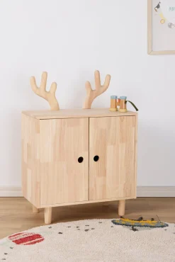 Børn Minitude Børnemøbler-Nordic LEO Skab, Natur