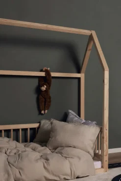 Børnesenge & Tilbehør|Minitude Nordic MASON Junior-/Montessori-seng 70x160, Træ Beige