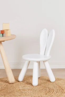 Børnemøbler|Minitude Nordic Stol Kanin, Hvid