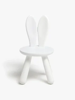 Børnemøbler|Minitude Nordic Stol Kanin, Hvid