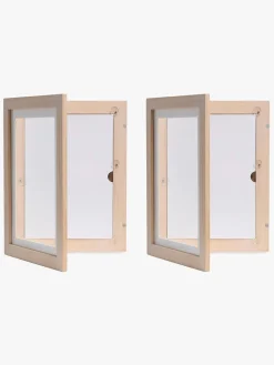 Interiør|Minitude OLIVER Åbningsbar Ramme A4 2-pak 100 Sider, White wash