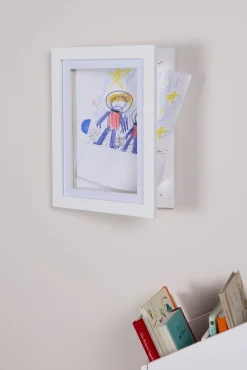 Børn Minitude Interiør-OLIVER Åbningsbar Ramme A4 2-pak 100 Sider, Hvid