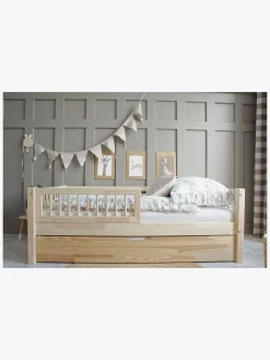 Børnesenge & Tilbehør|Minitude trundle OWEN Seng 90x200, Natur