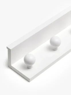 Interiør|Minitude ZAYDEN Knagerække, Hvid