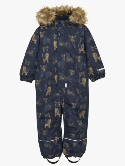 Børn Minymo Flyverdragter|Overtøj-Babyflyverdragt, Navy