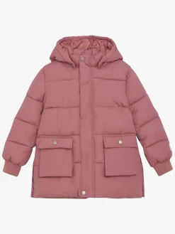 Børn Minymo Vintertøj-Dynejakke, Withered Rose