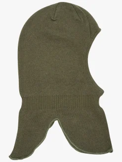 Tilbehør|Minymo Elefanthue Uldblanding, Olive Night Grøn