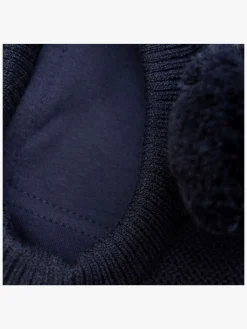 Børn Minymo Tilbehør|Uldtøj-Elefanthue Uldblanding, Parisian Night