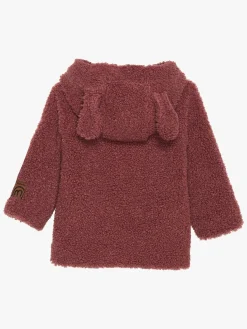 Overtøj|Minymo Fleecetrøje, Roan Rouge