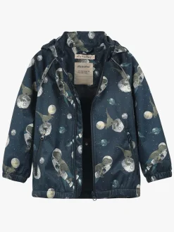 Overtøj|Minymo Softshelljakke, Blue Nights