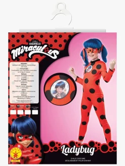 Miraculous Kostumer & Udklædning-Ladybug Tikki Kostume med Maske
