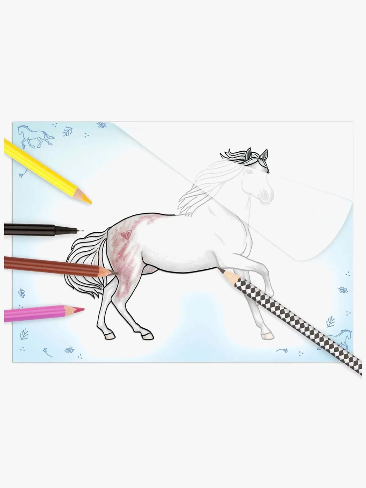 Kreativt Legetøj|MissMelody Miss Melody Color & Copy Malebog