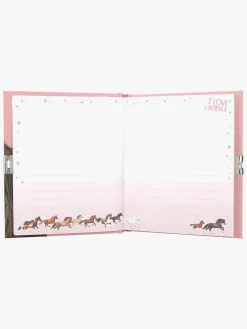 MissMelody Kreativt Legetøj-Miss Melody Dagbog Hest med Fjer