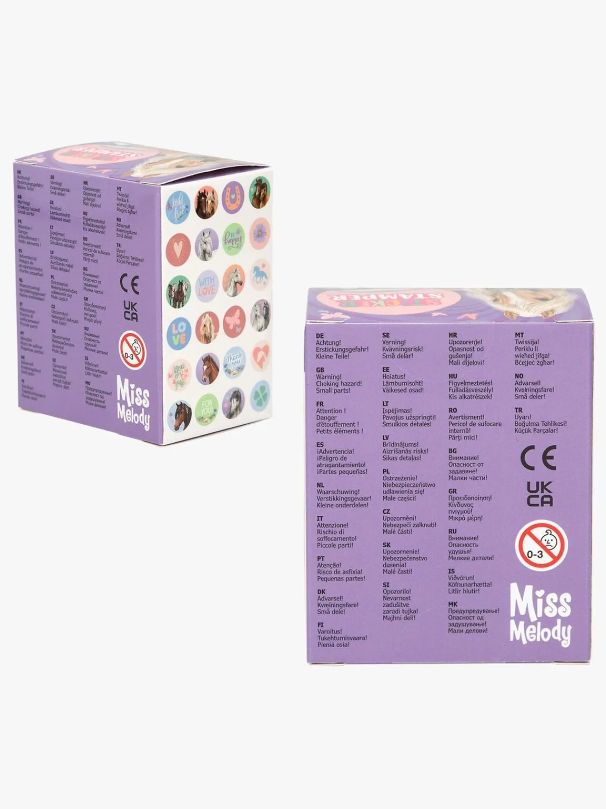 MissMelody Kreativt Legetøj-Miss Melody Klistermærkestempel