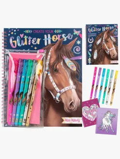 Kreativt Legetøj|MissMelody Miss Melody Malebog med Glittertusser