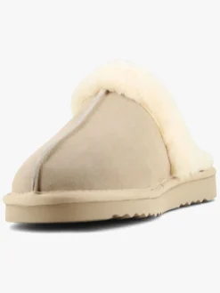 Hjemmesko|Mjuka Mjúka Yrsa  Varmforede Slip-in-hjemmesko, Sand