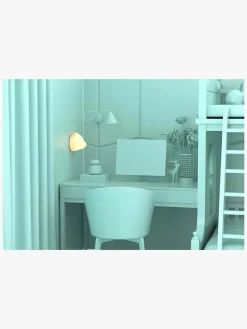 Børn MOB Lamper & Belysning-Væglampe Wild Light Panda, Multifarvet