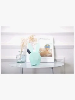 Interiør|MOB Vækkeur med Natlampe Kanin, Lyseblå Blå