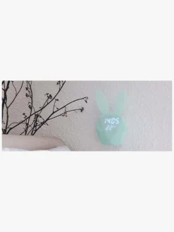 Interiør|MOB Vækkeur med Natlampe Kanin, Lyseblå Blå