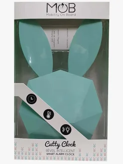 Interiør|MOB Vækkeur med Natlampe Kanin, Lyseblå Blå