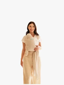 Bæreseler, Strækvikler & Bærestole|Moby Classic Strækvikle, Coastal Blooms Beige