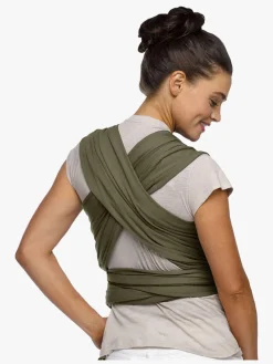 Bæreseler, Strækvikler & Bærestole|Moby Classic Strækvikle, Hazel Grøn