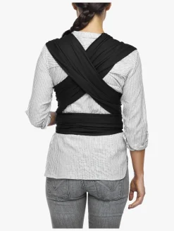 Bæreseler, Strækvikler & Bærestole|Moby Classic Vikle, Black Sort