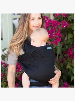 Bæreseler, Strækvikler & Bærestole|Moby Classic Vikle, Black Sort