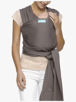 Bæreseler, Strækvikler & Bærestole|Moby Classic Vikle, Slate Brun