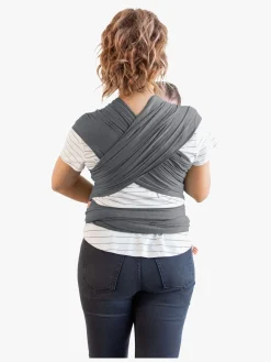 Bæreseler, Strækvikler & Bærestole|Moby Elements Vikle, Asphalt Sort