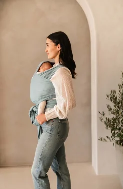 Bæreseler, Strækvikler & Bærestole|Moby Evolution Strækvikle, Sea Glass Grøn