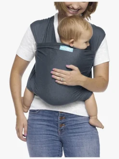 Bæreseler, Strækvikler & Bærestole|Moby Evolution Vikle, Denim Blå