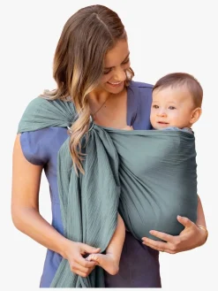 Bæreseler, Strækvikler & Bærestole|Moby Ringslynge, Fern Grøn